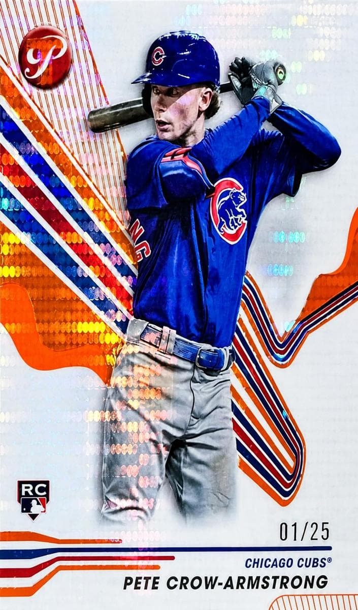 Pete Crow-Armstrong 2024 topps Topps Pristine