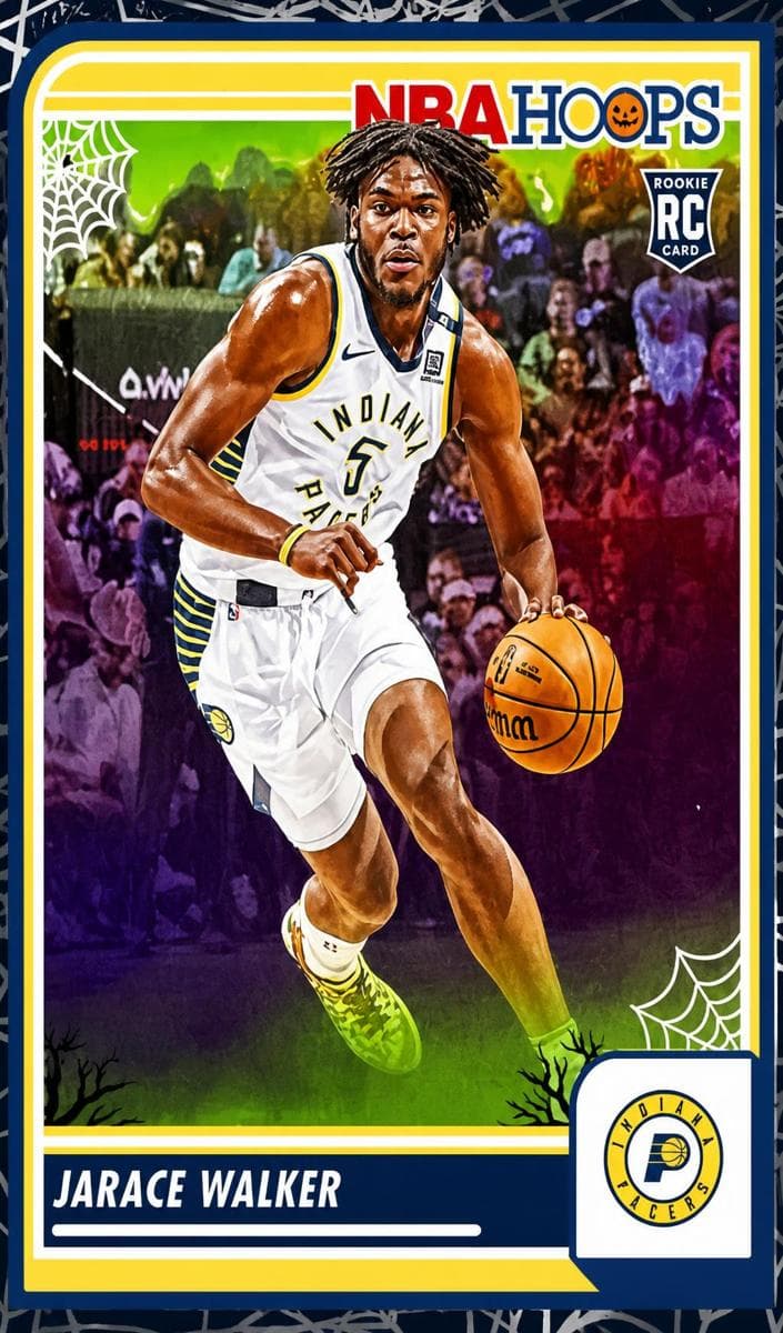 Jarace Walker 2023 panini Hoops Haunted Hoops
