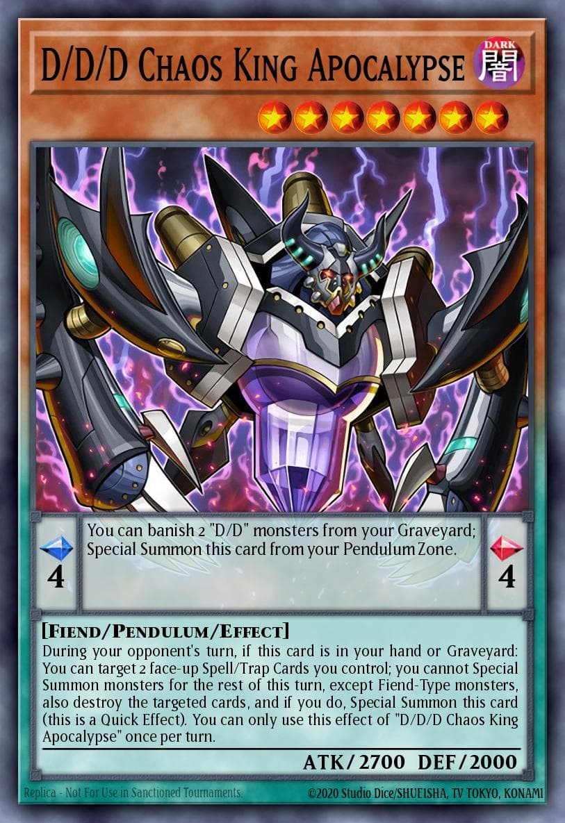 D/D/D Chaos King Apocalypse #SDPD-EN001