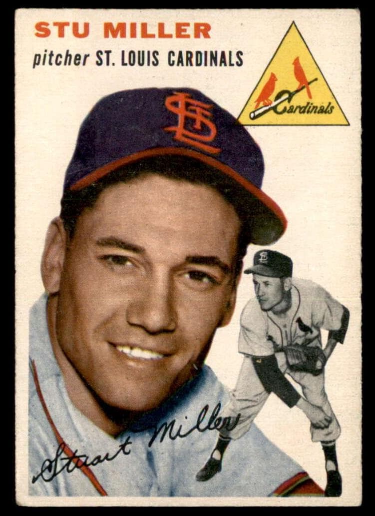 Stu Miller 1954 topps Topps