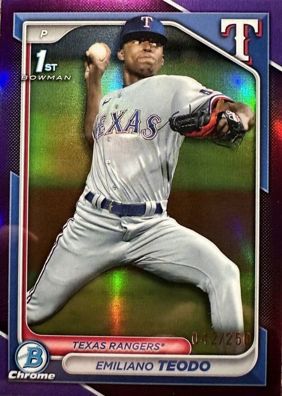 Emiliano Teodo 2024 bowman Bowman Chrome