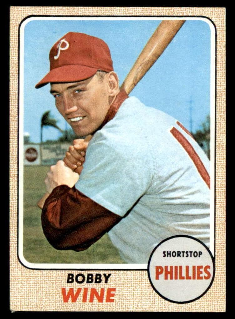 Bobby Wine 1968 topps Topps