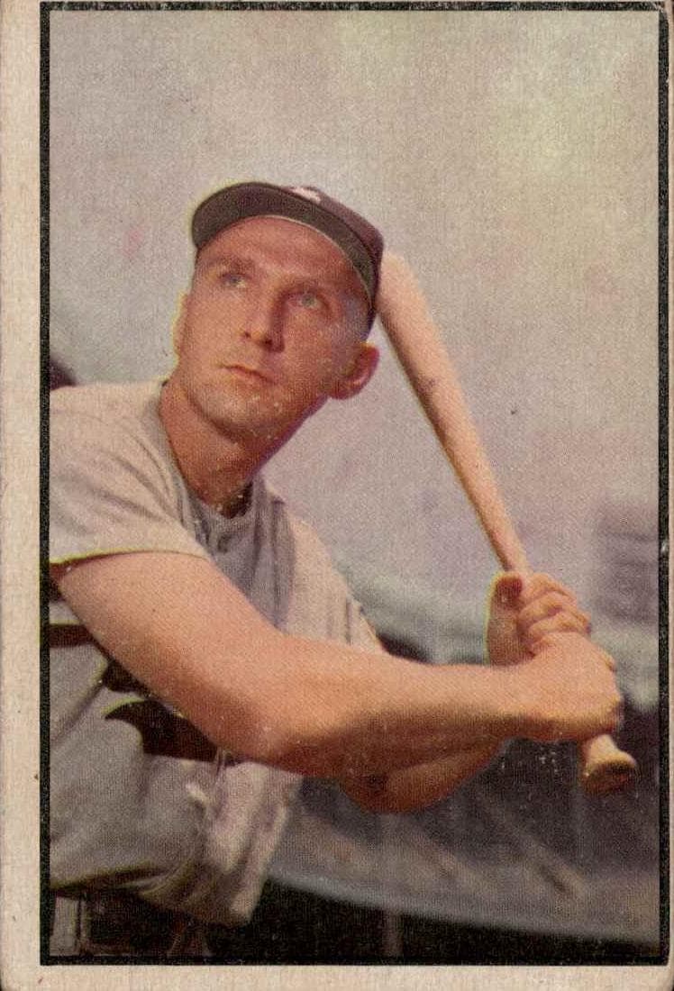 Dick Kryhoski 1953 bowman Bowman Color