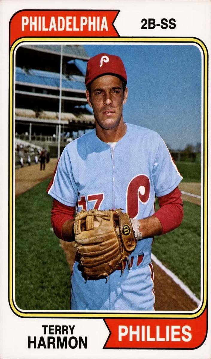 Terry Harmon 1974 topps O-Pee-Chee