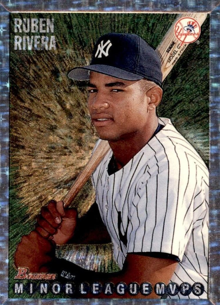 Ruben Rivera 1995 bowman Bowman