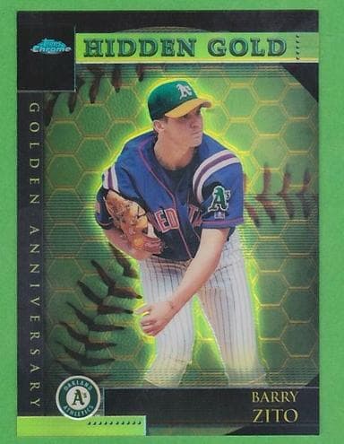 Barry Zito 2001 topps Topps Chrome