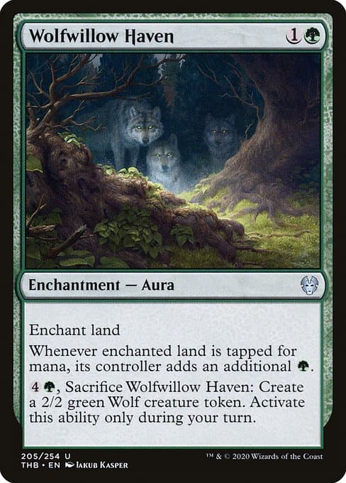 Wolfwillow Haven 2024 Magic: The Gathering Bloomburrow Commander