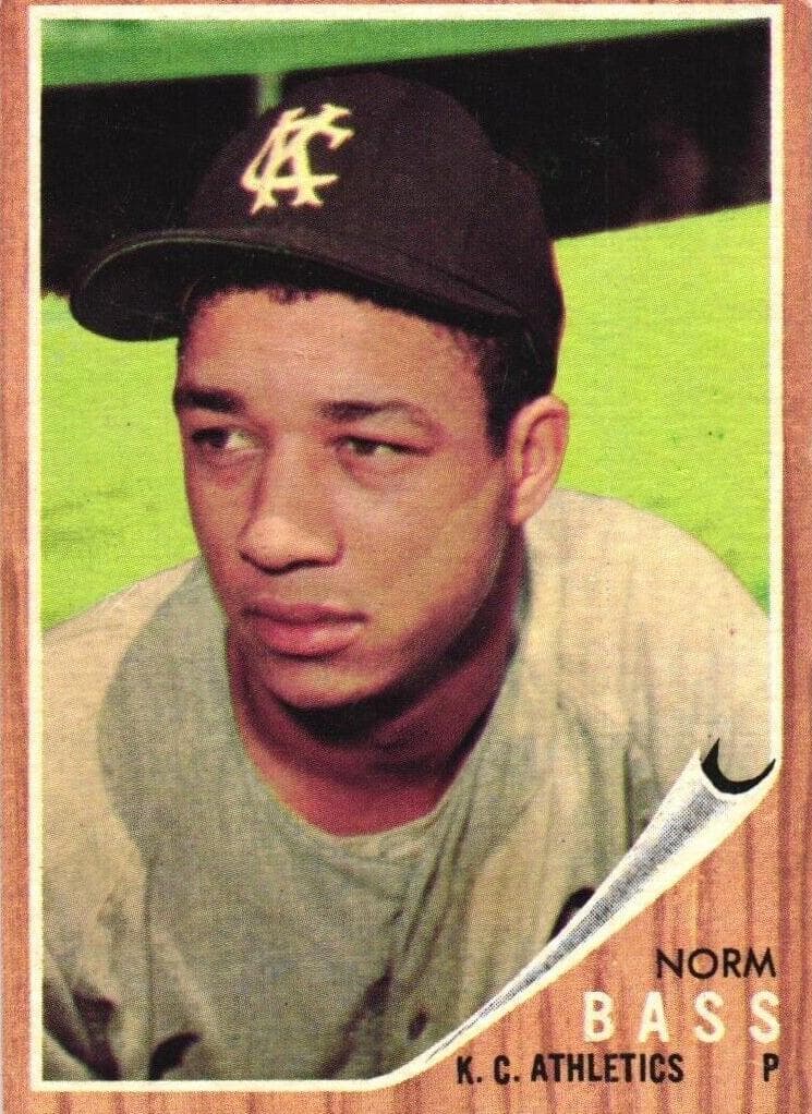 Norm Bass 1962 topps Topps