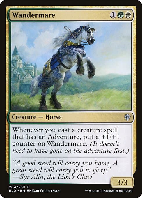 Wandermare 2019 Magic: The Gathering Throne of Eldraine