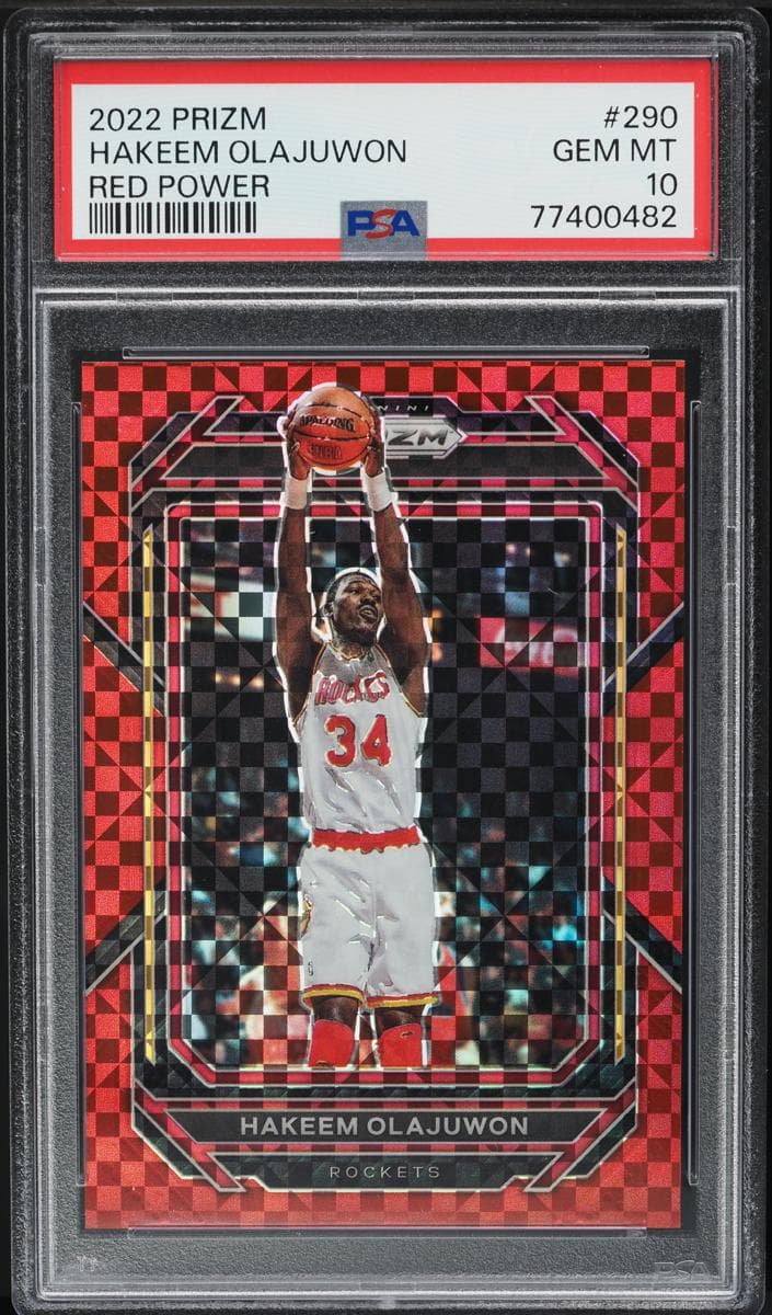 Hakeem Olajuwon 2022 panini Panini Prizm