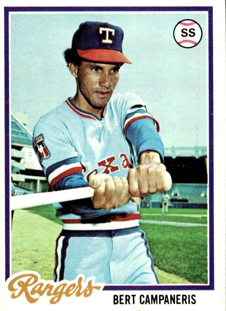 Bert Campaneris 1978 topps Topps