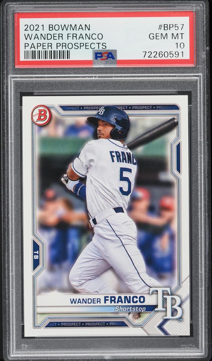 Wander Franco 2021 bowman Bowman