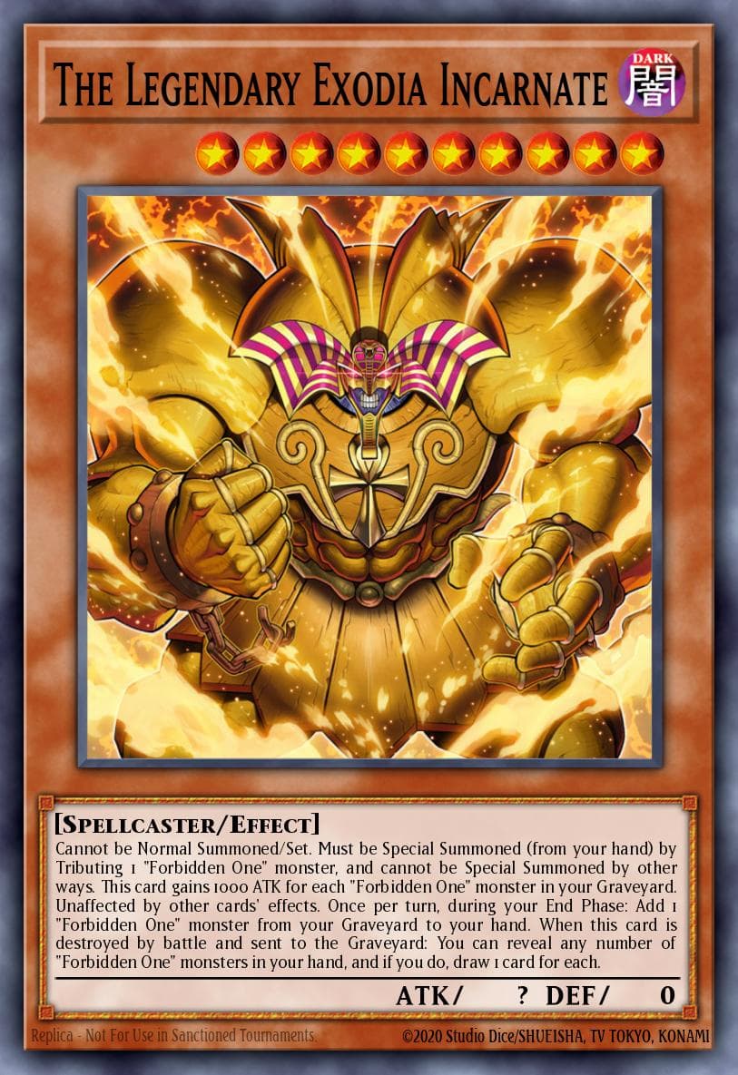 The Legendary Exodia Incarnate #MB01-JP001