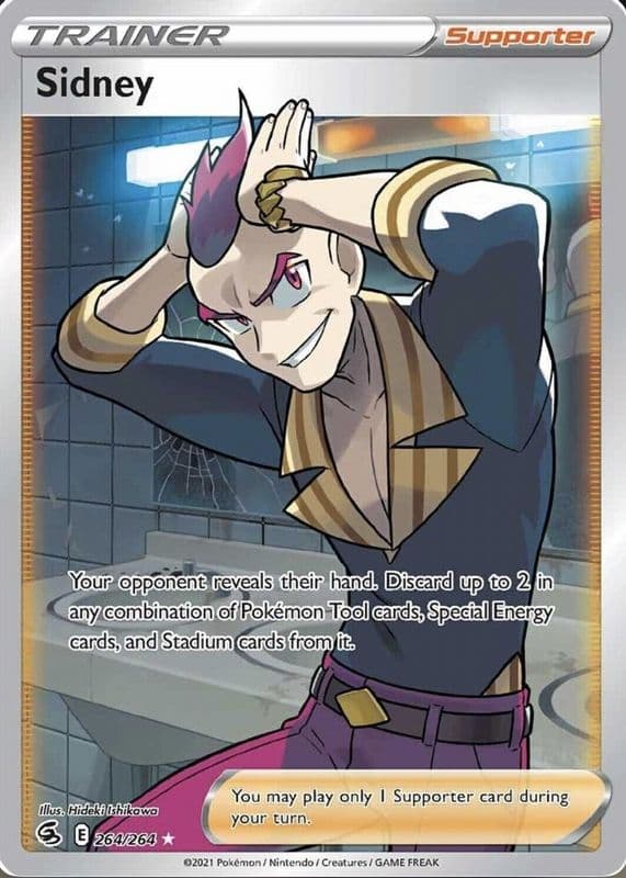 Sidney trading card