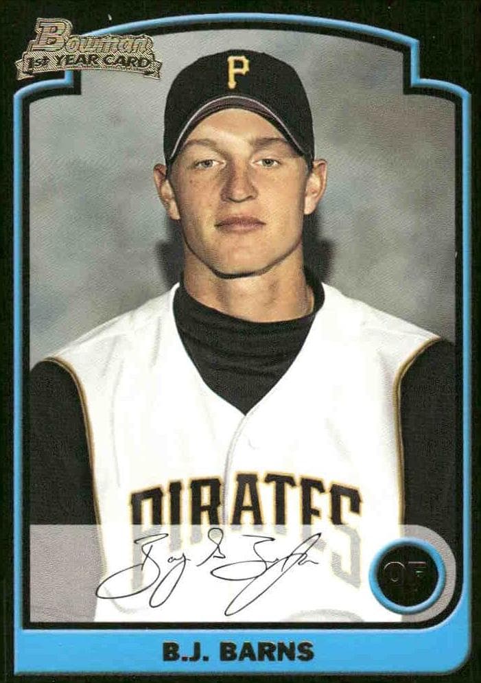 B.J. Barns 2003 bowman Bowman