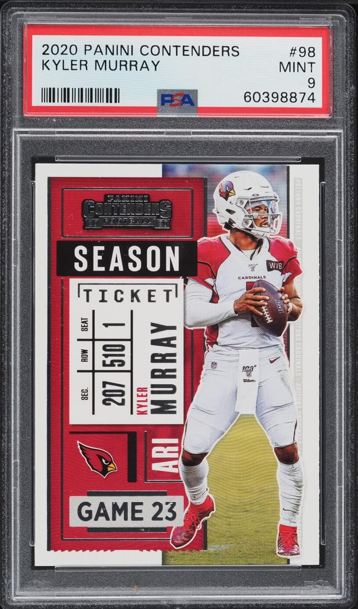 Kyler Murray 2020 panini Panini Contenders