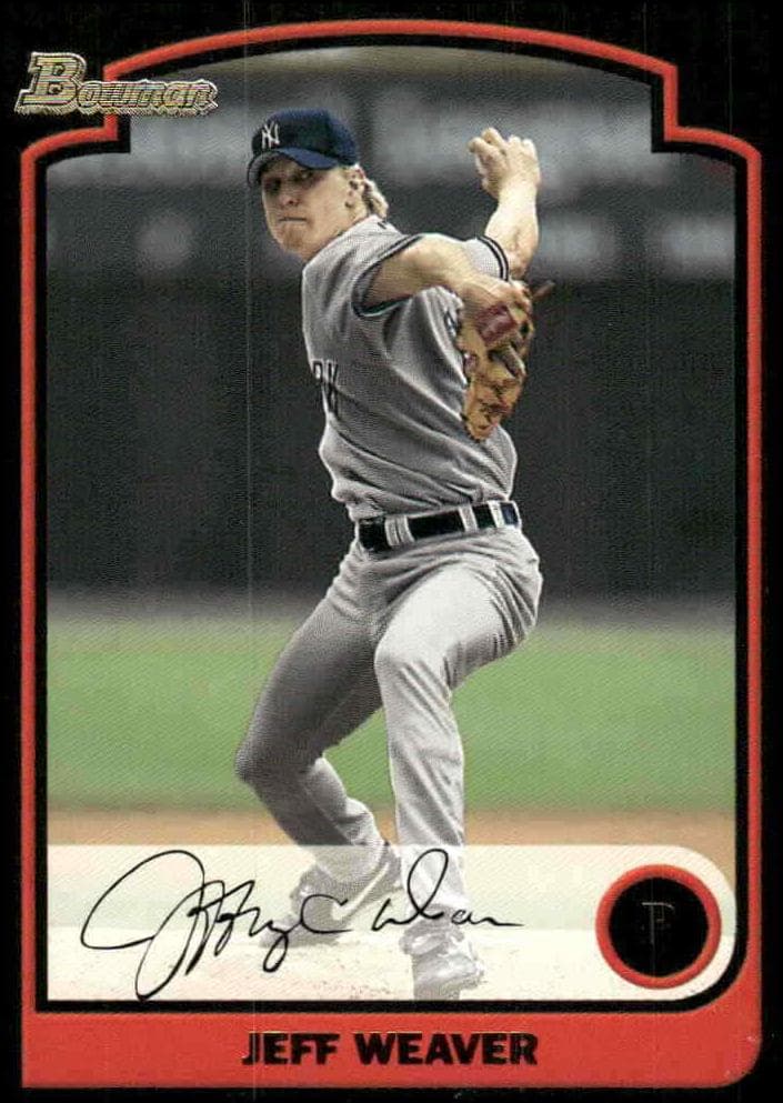 Jeff Weaver trading card