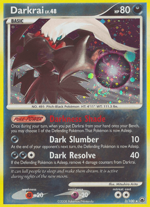 Darkrai 2008 Pokemon Majestic Dawn
