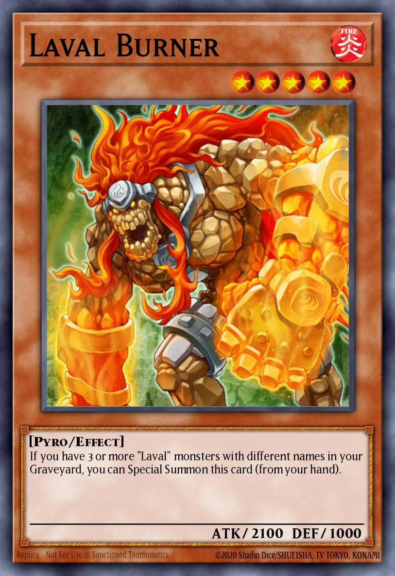 Laval Burner 2011 Yu-Gi-Oh! Duel Terminal 5