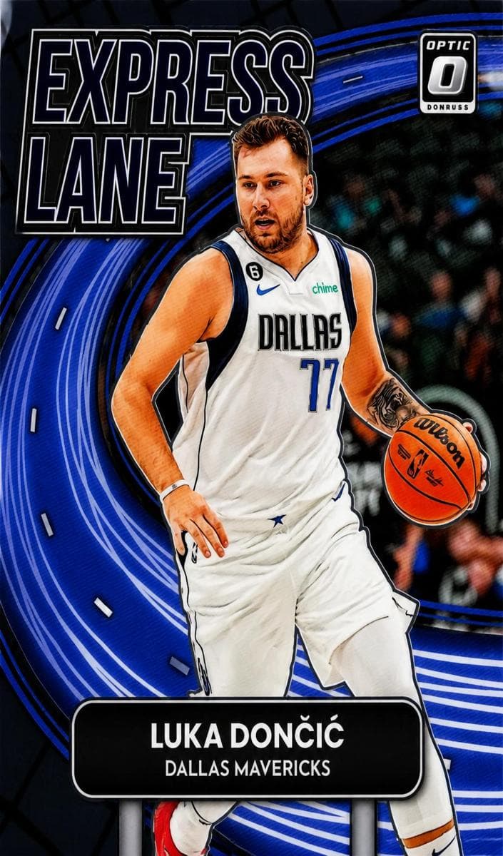 Jayson Tatum / Zach LaVine 2022 panini Donruss Optic