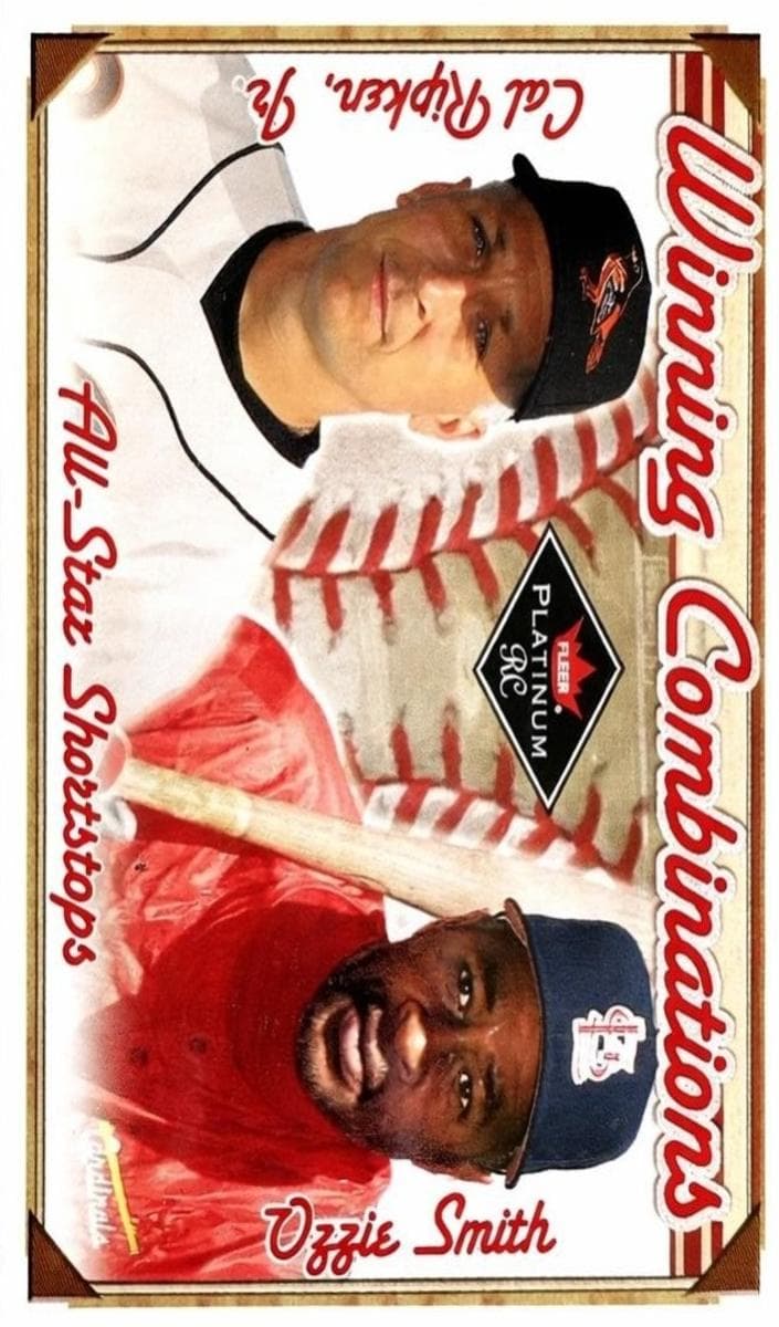 Cal Ripken, Jr. / Ozzie Smith 2001 fleer