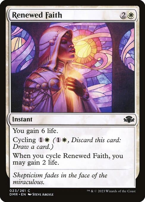 Renewed Faith 2014 Magic: The Gathering Vintage Masters