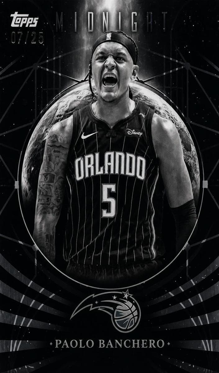 LaMelo Ball 2025 topps Topps Midnight