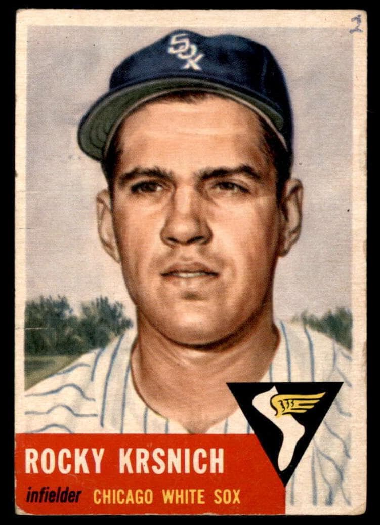 Rocky Krsnich 1953 topps Topps