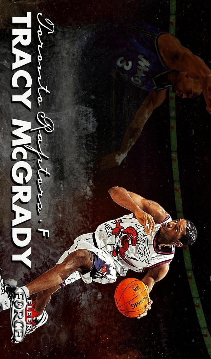Tracy McGrady 1999 fleer Force