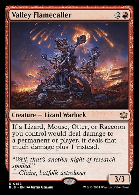 Valley Flamecaller 2024 Magic: The Gathering