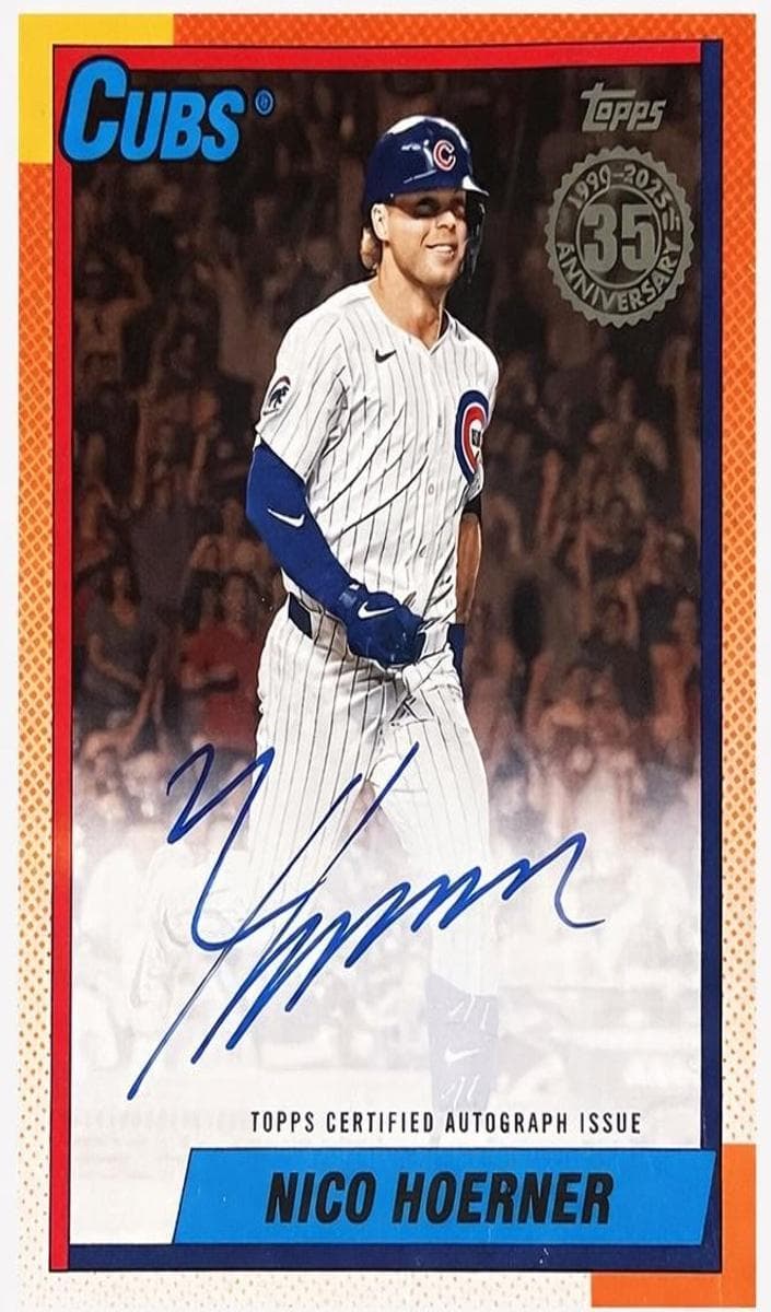 Nico Hoerner 2025 topps Topps