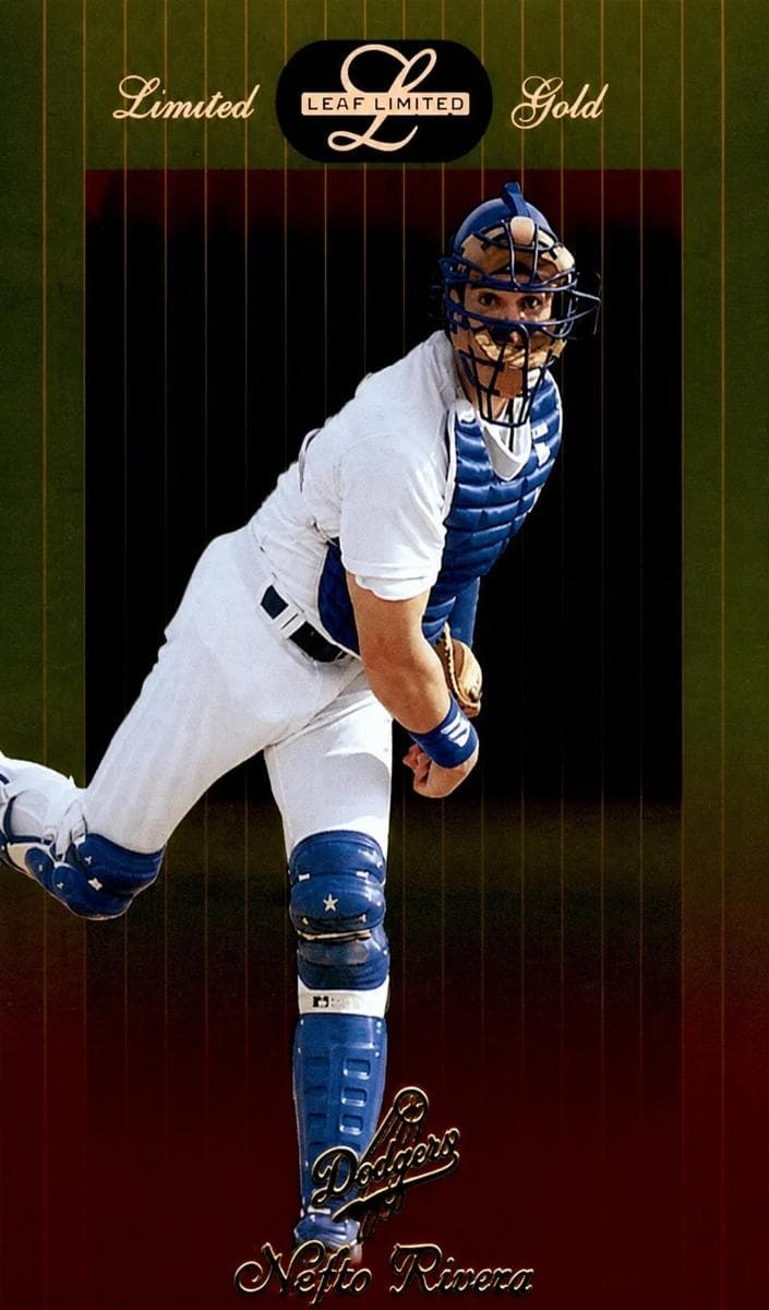 Mike Piazza 1996 leaf Leaf Limited