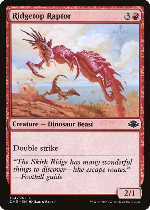 Ridgetop Raptor 2023 Magic: The Gathering Dominaria Remastered