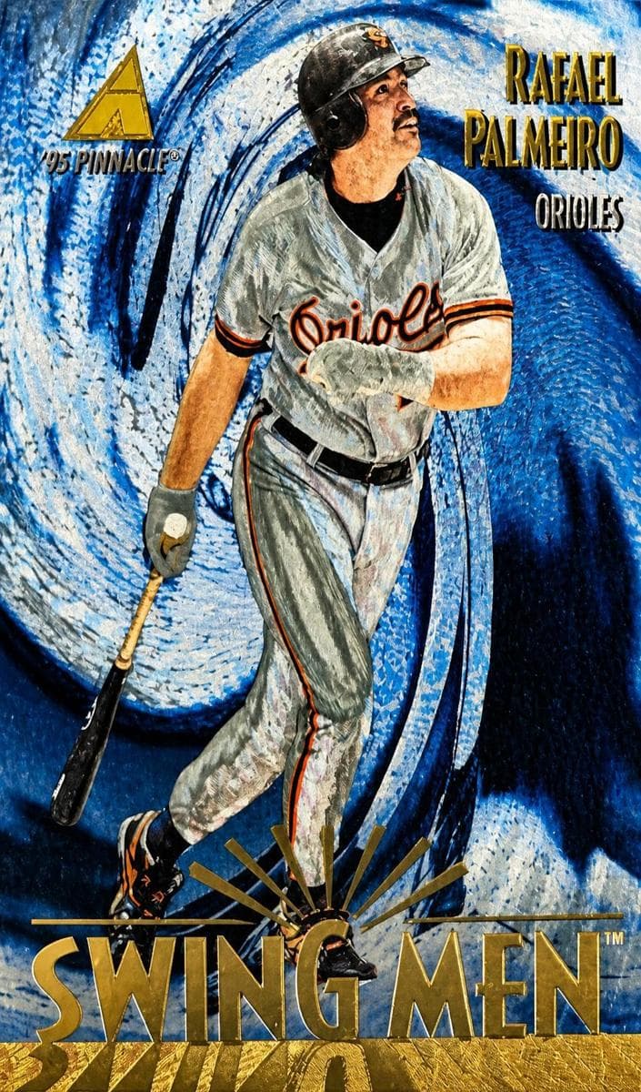Rafael Palmeiro 1995 unknown Pinnacle
