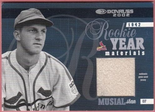 Stan Musial 2002 panini