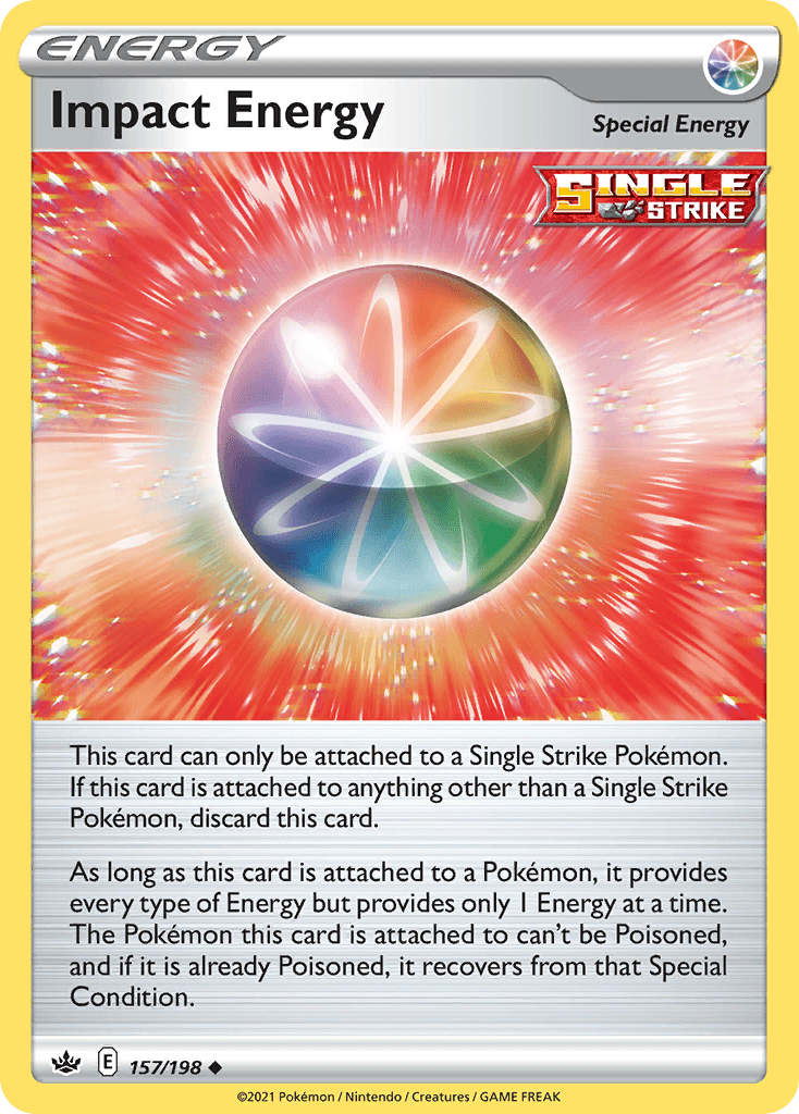 Impact Energy 2021 Pokemon Korean White Silver Lance