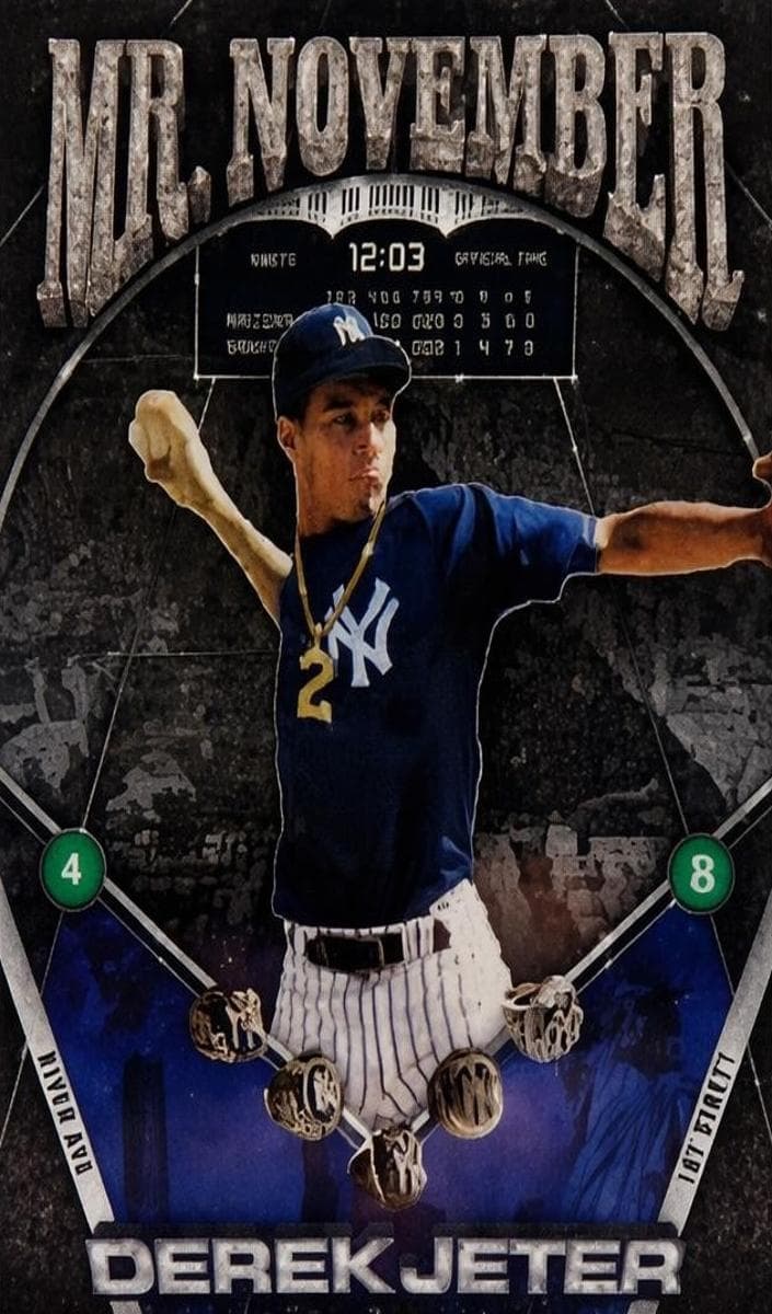 Derek Jeter Topps Project 2020 unknown Baseball