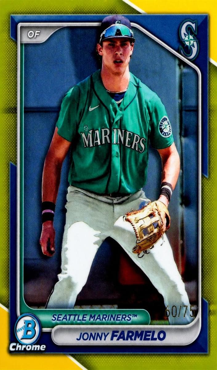 Jonny Farmelo 2024 bowman Bowman Chrome Prospects