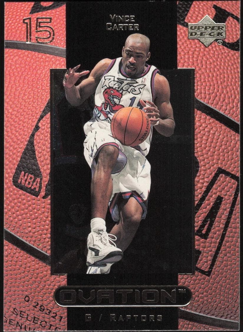 Vince Carter 1999 upper-deck Ovation