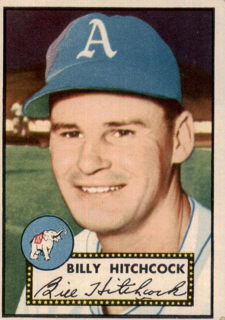 Billy Hitchcock 1952 topps Topps