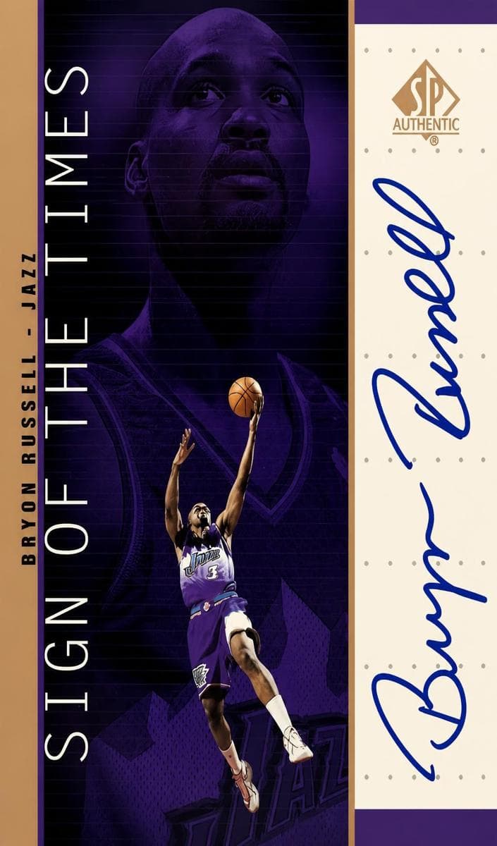 Bryon Russell 1998 unknown SP Authentic