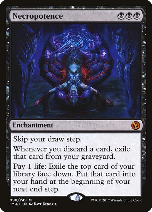 Necropotence 2017 Magic: The Gathering Iconic Masters
