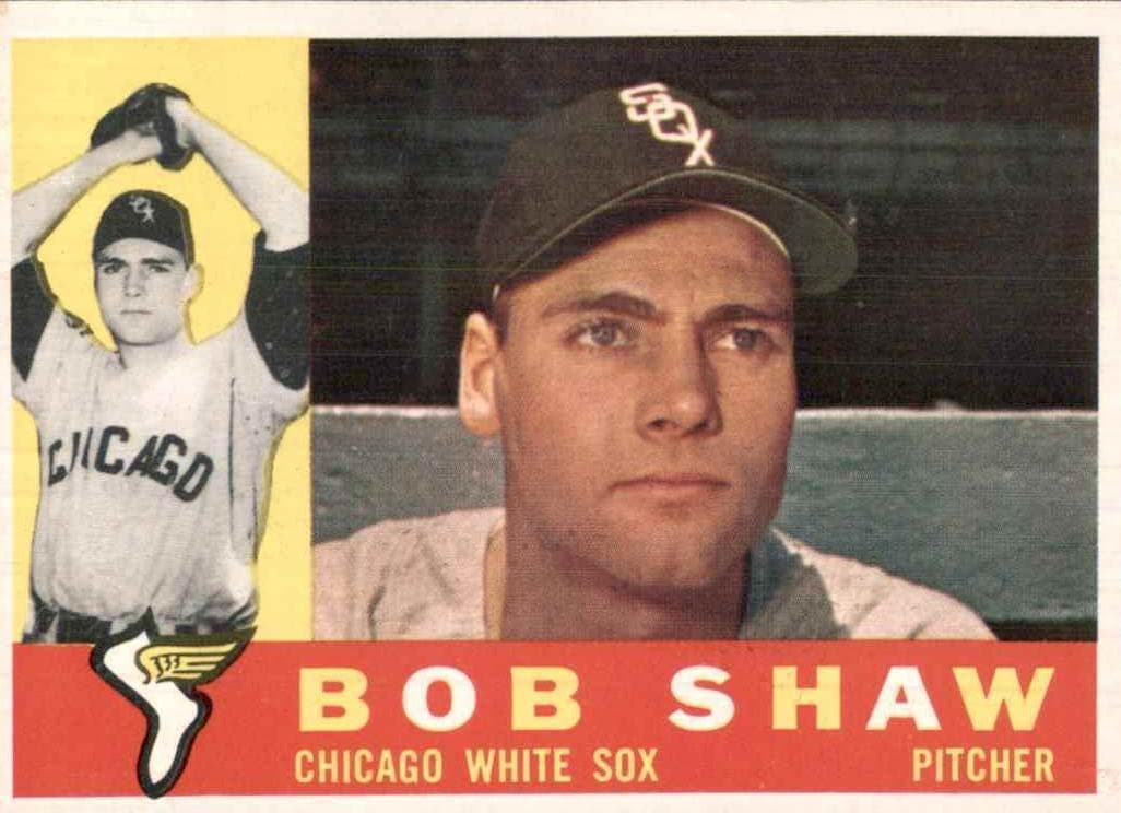 Bob Shaw 1960 topps Topps