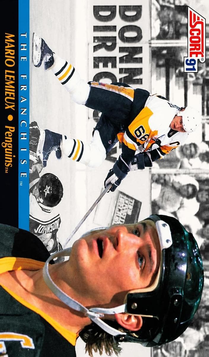 Mario Lemieux 1991 score