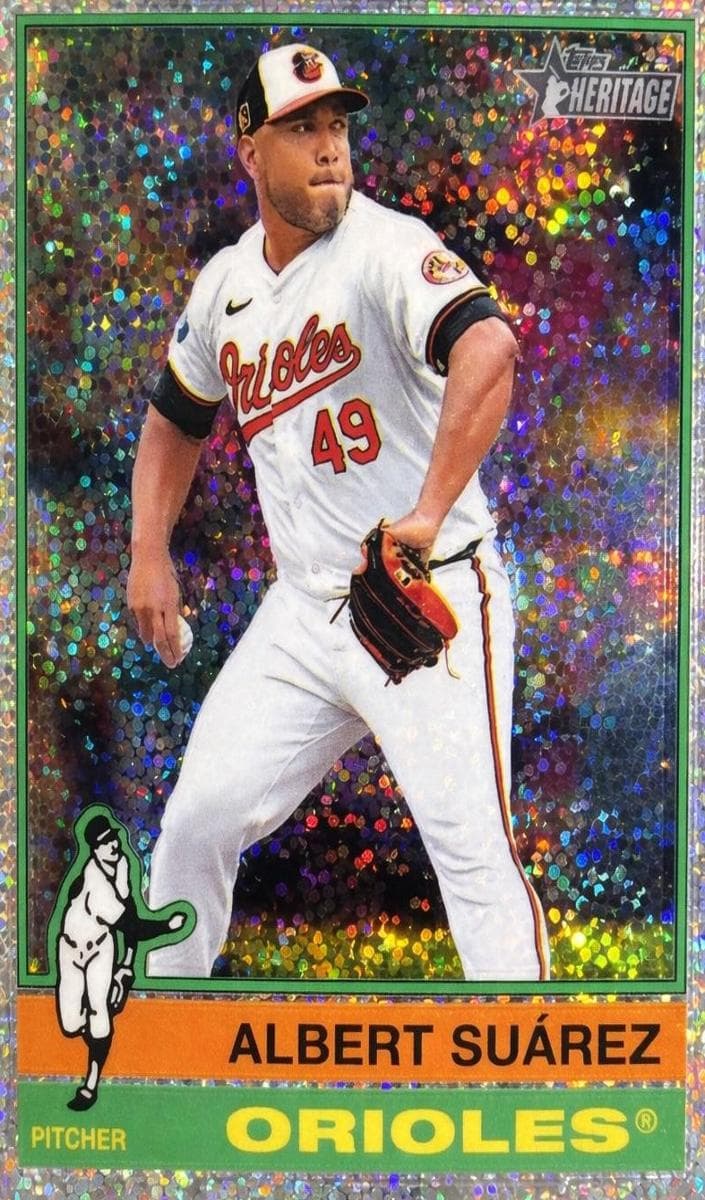 Albert Suárez 2025 topps Topps Heritage