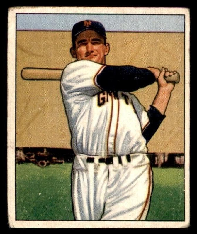 Alvin Dark 1950 bowman Bowman