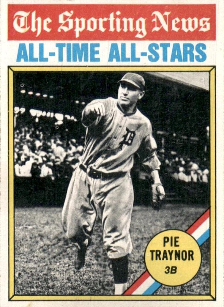 Pie Traynor 1976 topps Topps