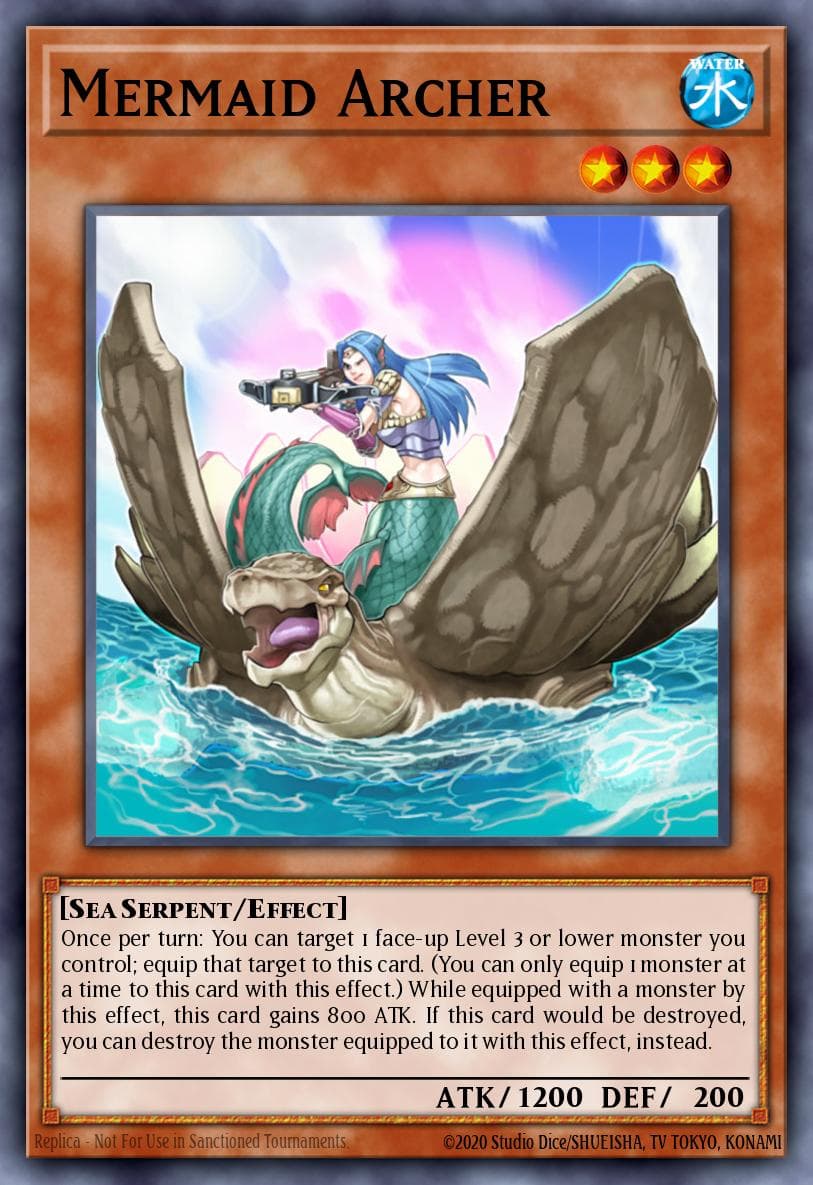 Mermaid Archer #RGBT-EN036