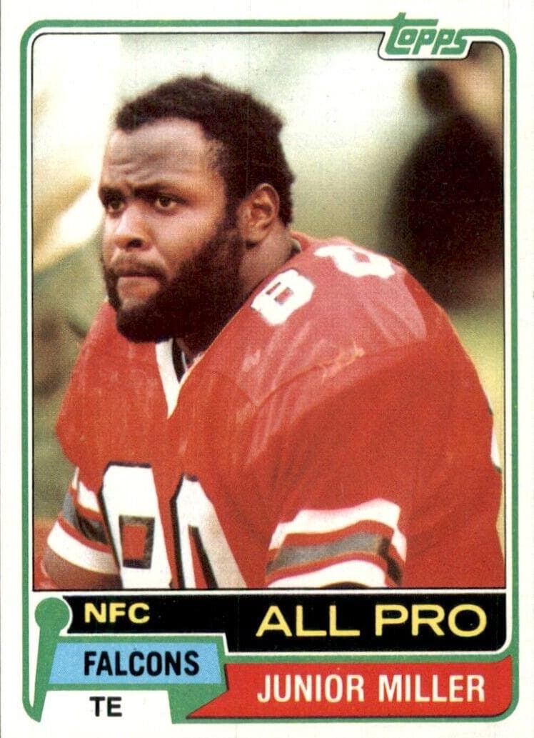 Junior Miller 1981 topps Topps
