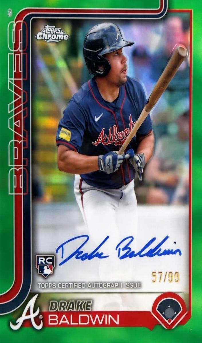 Drake Baldwin 2025 topps Chrome